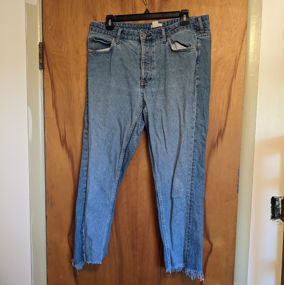 COPY - H&M “Mom” Jeans, Light Wash, 12